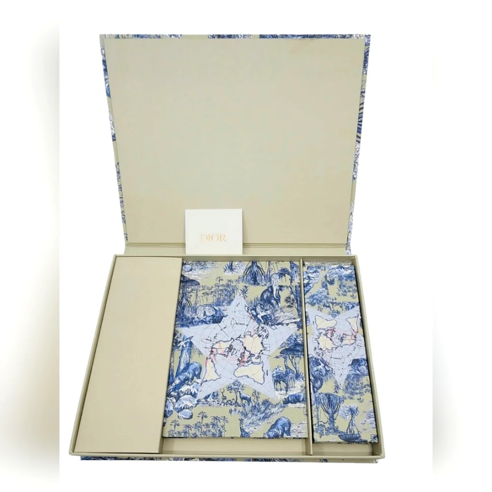 NWOT Around the World Dior Notes & Pencil Set 🎁🌲